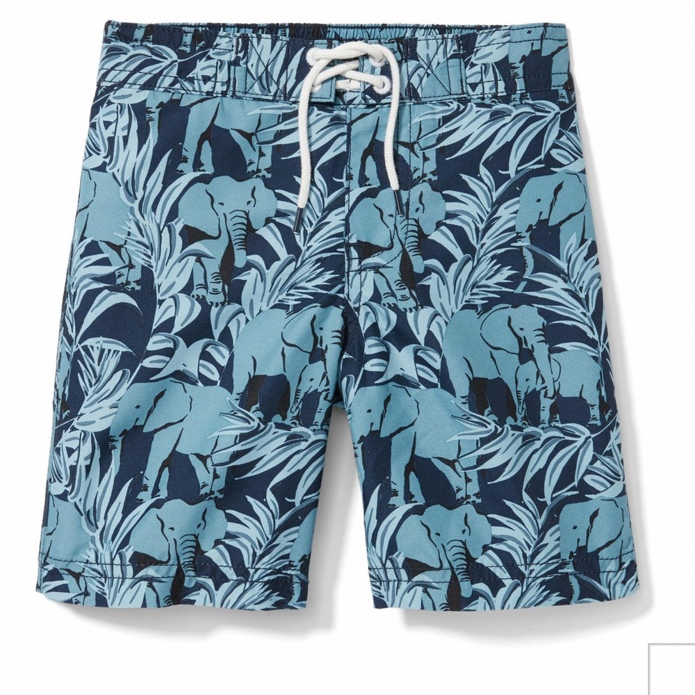Janie and Jack Elephant Swim Trunk, 2T - NWT